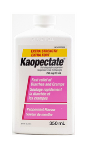 Kaopectate XS,  Mint Flavor, 350 mL - Green Valley Pharmacy Ottawa Canada