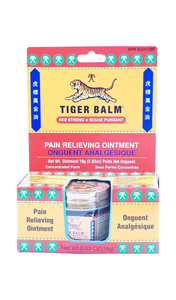Tiger Balm, Red Ointment, 18 g - Green Valley Pharmacy Ottawa Canada