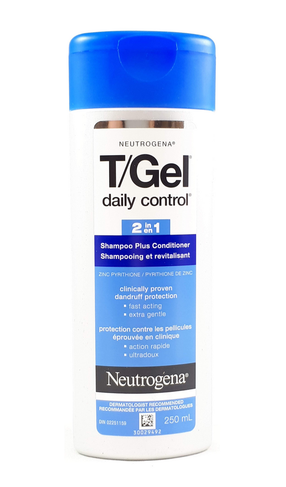Neutrogena T/Gel, Daily Control, 250 mL - Green Valley Pharmacy Ottawa Canada