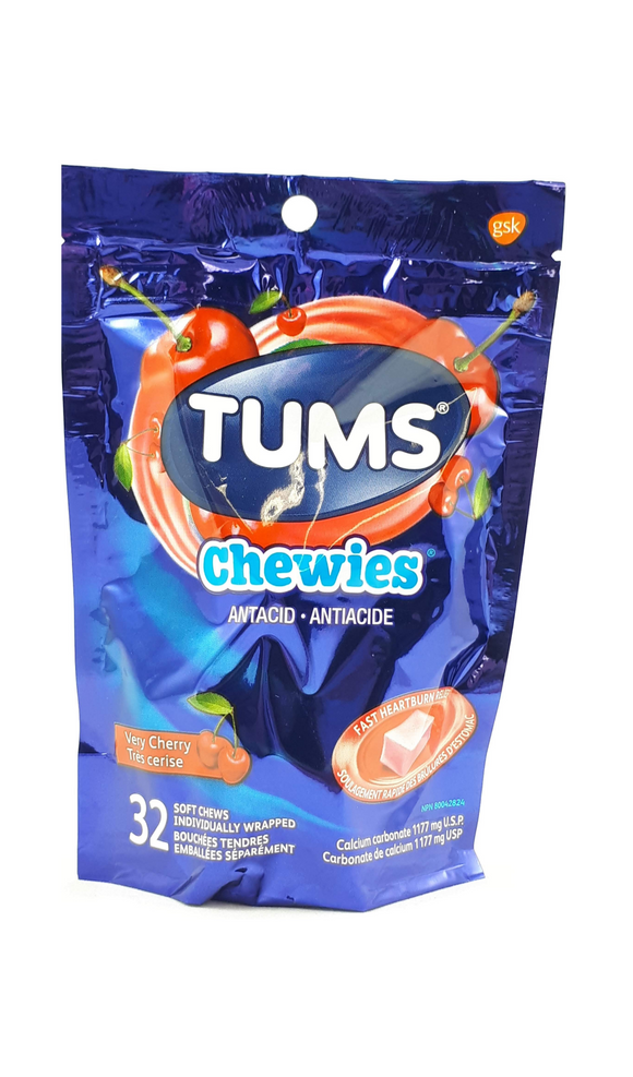 Tum's Chewies, 32 tablets - Green Valley Pharmacy Ottawa Canada