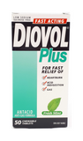 Diovol Plus, Fresh Mint, 50 Tablets - Green Valley Pharmacy Ottawa Canada