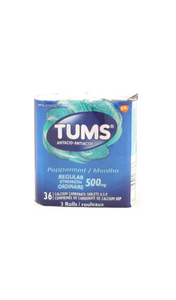 Tums, Peppermint Flavor, 3 Pack - Green Valley Pharmacy Ottawa Canada
