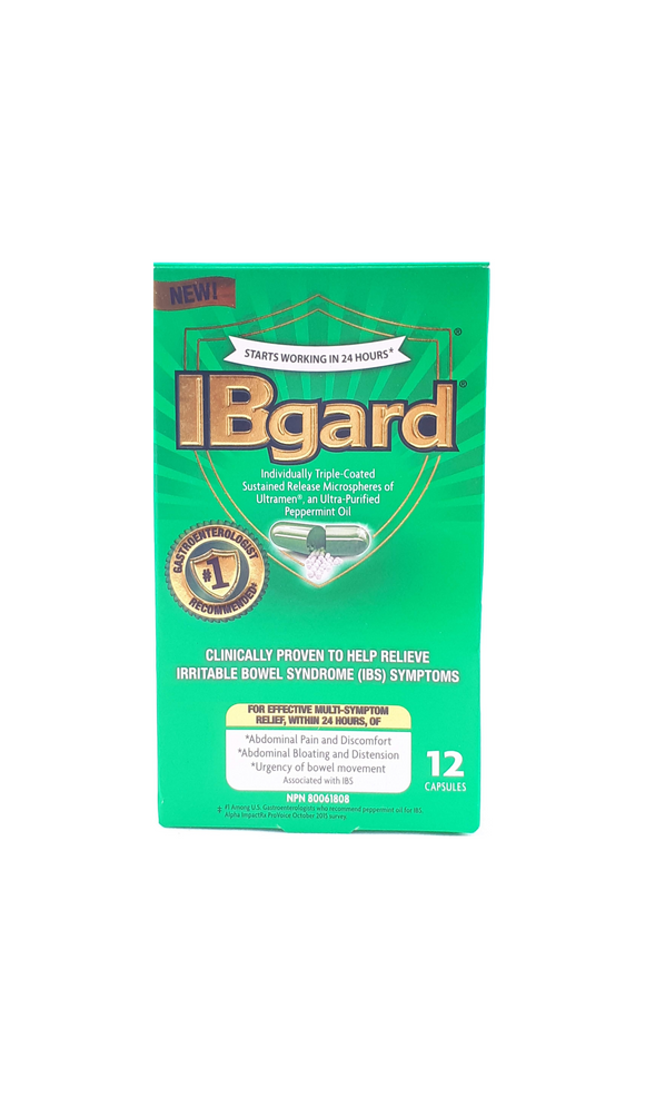 IBgard, 12 capsules - Green Valley Pharmacy Ottawa Canada