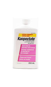 Kaopectate, Extra-Strength, Peppermint, 250 mL - Green Valley Pharmacy Ottawa Canada