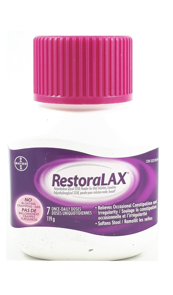 RestoraLAX Powder - Green Valley Pharmacy Ottawa Canada