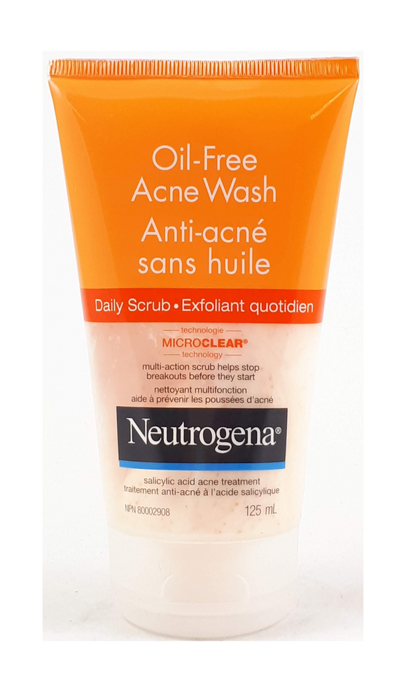 Neurtrogena Oil-Free Acne Wash, 125 mL - Green Valley Pharmacy Ottawa Canada