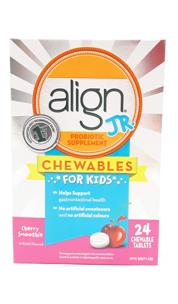 Align, Chewables for Kids, Cherry, 24 tablets - Green Valley Pharmacy Ottawa Canada