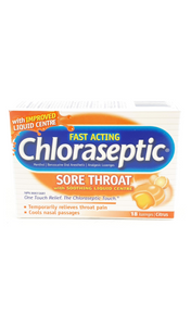 Chloraseptic, Citrus Flavor, 18 Lozenges - Green Valley Pharmacy Ottawa Canada