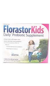 Florastor Kids Probiotic, 20 sachets - Green Valley Pharmacy Ottawa Canada