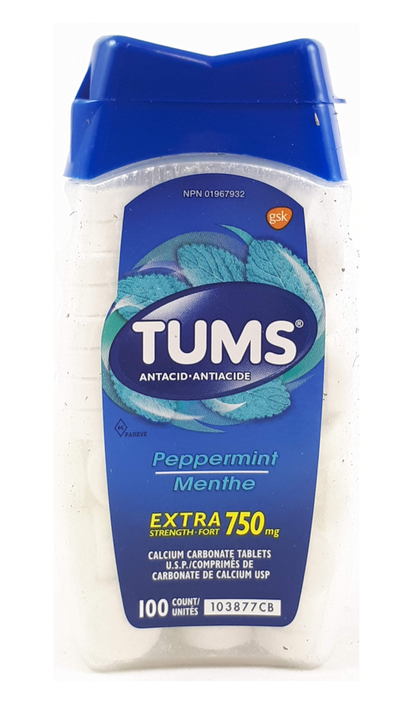 Tums Extra Strength, 100 Tablets - Green Valley Pharmacy Ottawa Canada