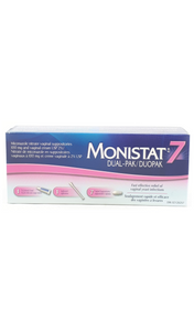 Monistat 7, Dual Pack - Green Valley Pharmacy Ottawa Canada