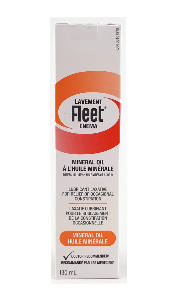 Fleet Enema, Mineral Oil, 130 mL - Green Valley Pharmacy Ottawa Canada