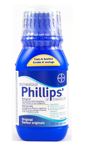 Phillip's Milk of Magnesia, 350 mL - Green Valley Pharmacy Ottawa Canada