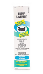 Fleet Enema, Regular, 130 mL - Green Valley Pharmacy Ottawa Canada