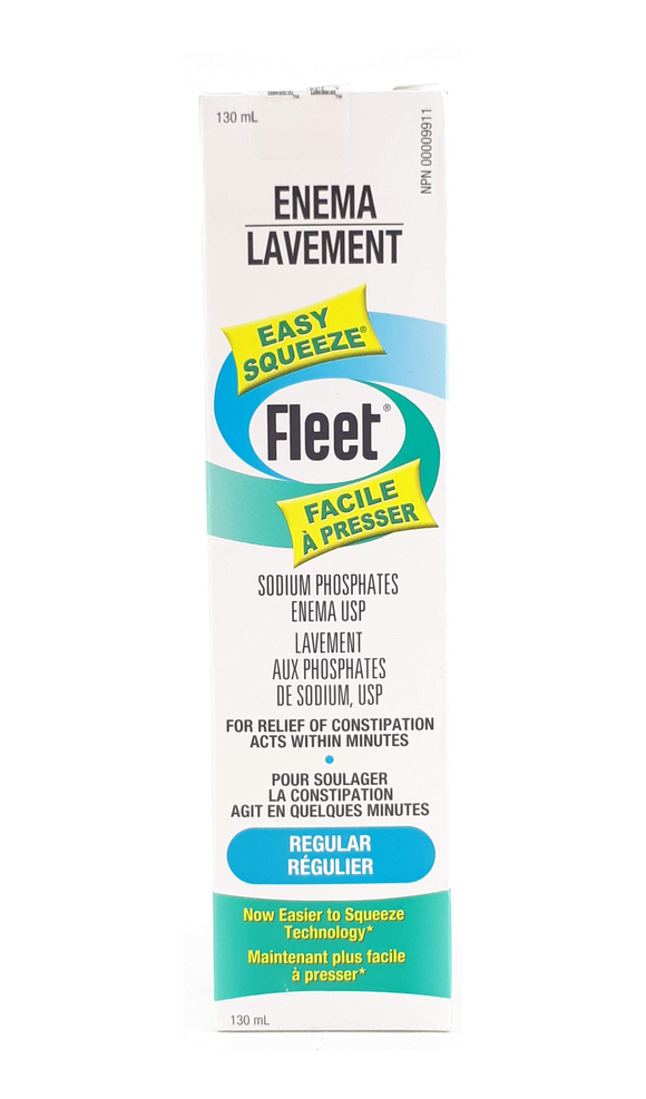 Fleet Enema, Regular, 130 mL - Green Valley Pharmacy Ottawa Canada