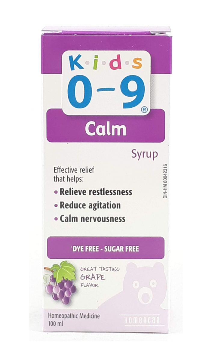 Kids 0-9 Calm Syrup, Grape Flavor, 100 mL – Green Valley Pharmacy