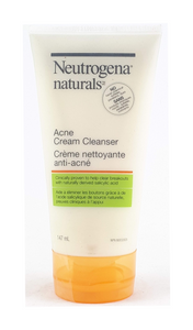 Neutrogena Naturals Acne Cream Cleanser, 147 mL - Green Valley Pharmacy Ottawa Canada