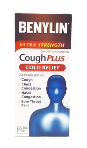 Benylin XS Cough Plus Cold Relief, 250 mL - Green Valley Pharmacy Ottawa Canada