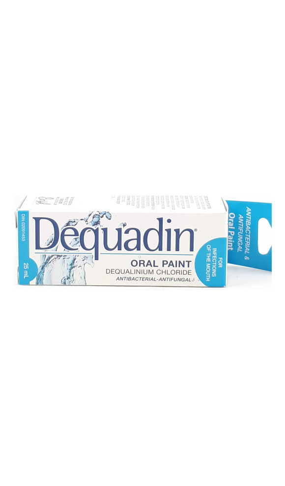 Dequadin Oral Paint, 25 mL - Green Valley Pharmacy Ottawa Canada