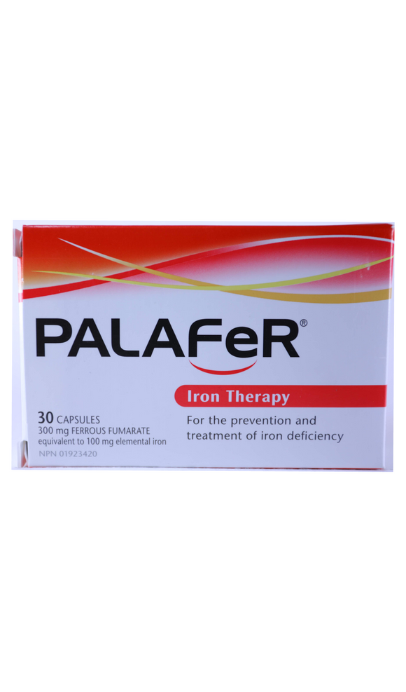Palafer, 300mg, 30 Capsules - Green Valley Pharmacy Ottawa Canada