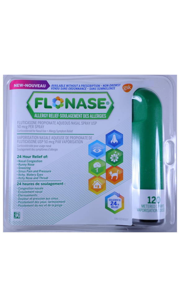 Flonase, 120 doses - Green Valley Pharmacy Ottawa Canada