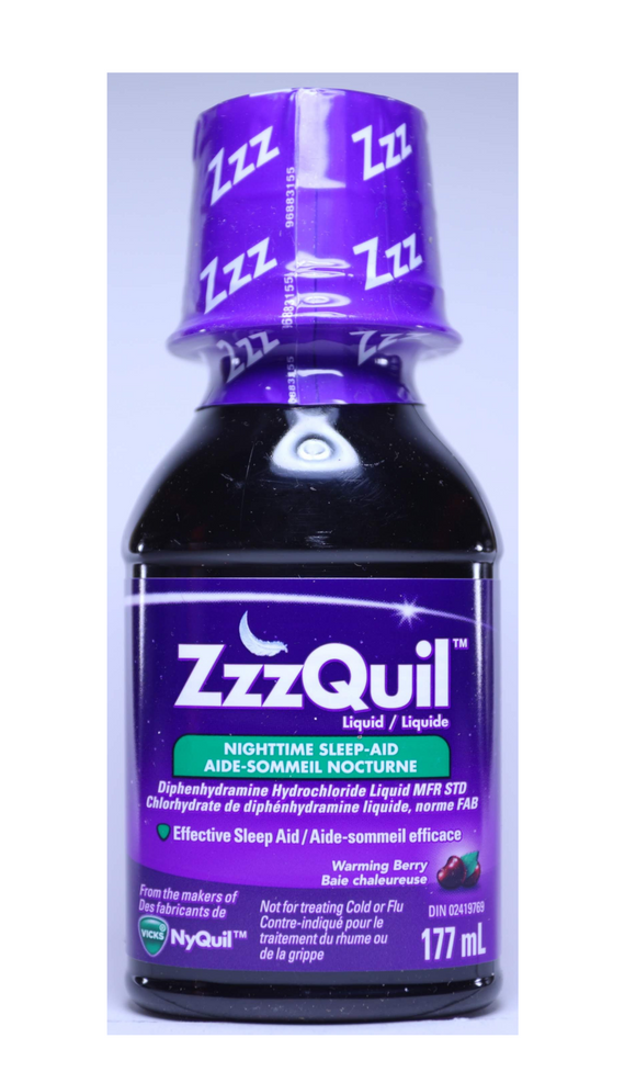 ZzzQuil, Warming Berry, 177 mL - Green Valley Pharmacy Ottawa Canada