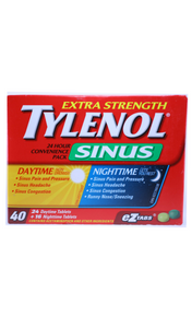Tylenol Sinus Day & Night, 40 Tablets - Green Valley Pharmacy Ottawa Canada