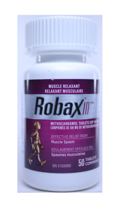 Robaxin, 50 Tablets - Green Valley Pharmacy Ottawa Canada