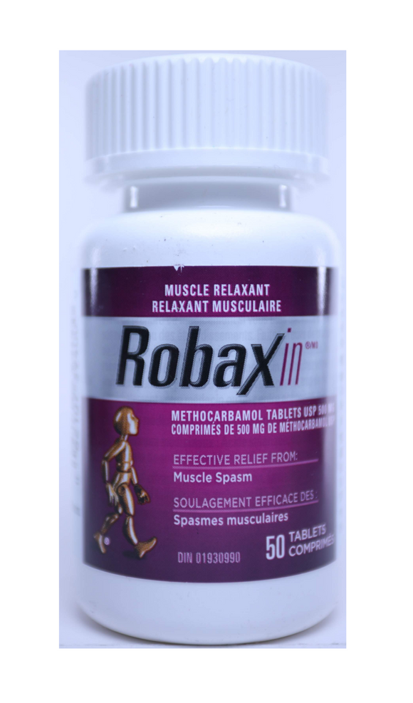 Robaxin, 50 Tablets - Green Valley Pharmacy Ottawa Canada