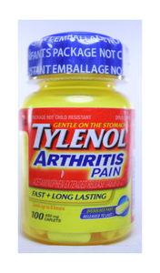 Tylenol Arthritis, 100 Caplets - Green Valley Pharmacy Ottawa Canada