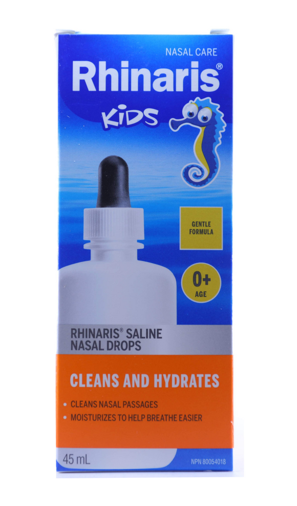 Rhinaris Nasal Drops Kids, 45 mL - Green Valley Pharmacy Ottawa Canada