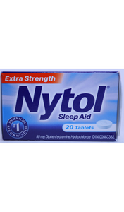 Nytol Sleep Aid, 20 Tablets - Green Valley Pharmacy Ottawa Canada