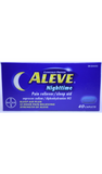 Aleve Nighttime Caplets - Green Valley Pharmacy Ottawa Canada