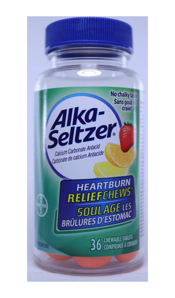 Alka-Seltzer, Fruit Flavor Chewable Tablets - Green Valley Pharmacy Ottawa Canada