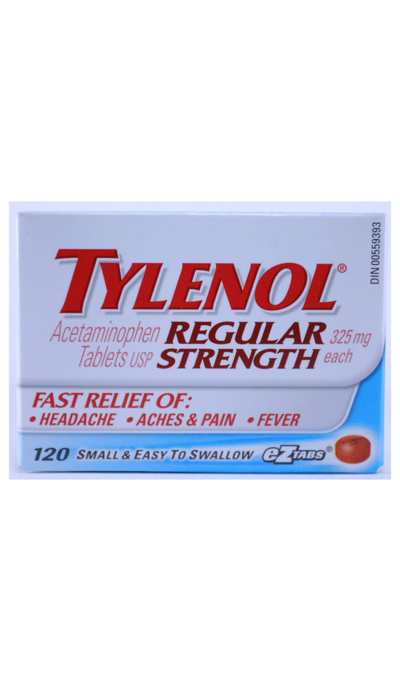 Tylenol, 325 mg, 120 Tablets - Green Valley Pharmacy Ottawa Canada