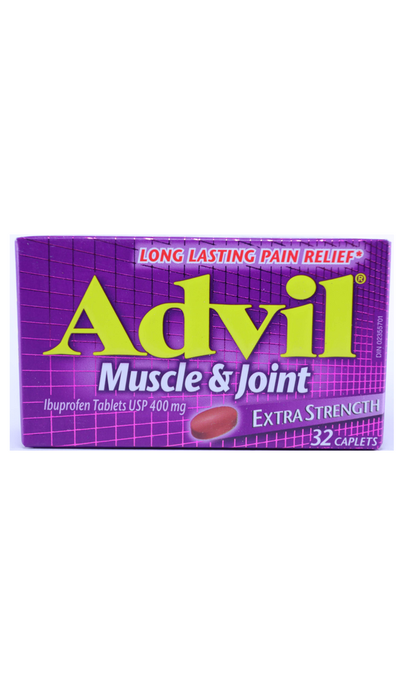 Advil Muscle & Joint, Extra-Strength, 32 Caplets - Green Valley Pharmacy Ottawa Canada