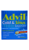 Advil Cold & Sinus, 10 Capsules - Green Valley Pharmacy Ottawa Canada