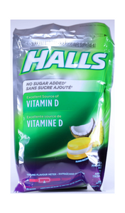 Halls, Tropical Flavor, 17 Lozenges - Green Valley Pharmacy Ottawa Canada