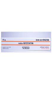 Ratio-Nystatin Anti-Fungal Cream - Green Valley Pharmacy Ottawa Canada