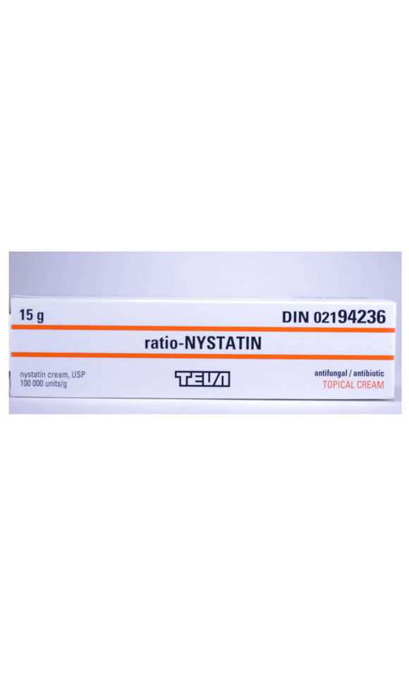 Ratio-Nystatin Anti-Fungal Cream - Green Valley Pharmacy Ottawa Canada