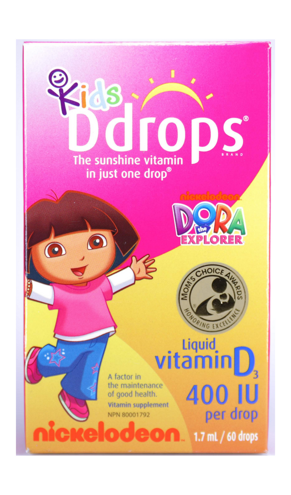 Ddrops, Kids, 1.7 mL - Green Valley Pharmacy Ottawa Canada