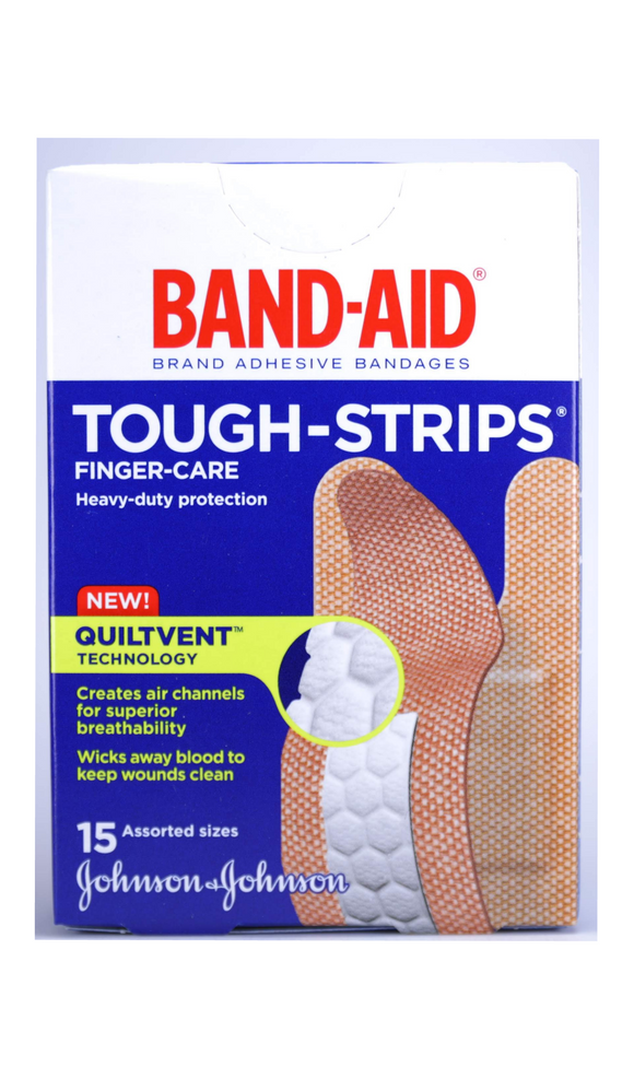 Band-Aid, Tough-Strips, 15 Assorted Sizes - Green Valley Pharmacy Ottawa Canada