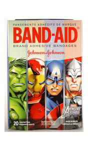 Band-aid, Avengers, 20 Band-Aids - Green Valley Pharmacy Ottawa Canada