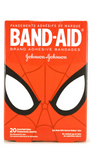 Band-Aid, Spiderman, 20 Assorted Bandages - Green Valley Pharmacy Ottawa Canada