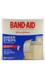 Band-Aid Sheer Strips, 80 Band-aids - Green Valley Pharmacy Ottawa Canada