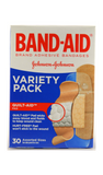 Band-Aid, Variety Pack, 30 Assorted Sizes - Green Valley Pharmacy Ottawa Canada