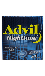 Advil Nighttime, 20 Capsules - Green Valley Pharmacy Ottawa Canada