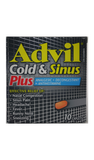 Advil Cold & Sinus Plus, 10 Caplets - Green Valley Pharmacy Ottawa Canada