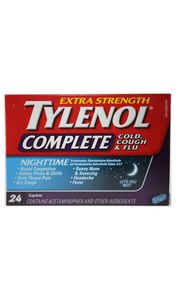 Tylenol Complete, Extra Strength, 24 Caplets - Green Valley Pharmacy Ottawa Canada