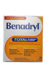 Benadryl Total, Allergy & Sinus, 30 Caplets - Green Valley Pharmacy Ottawa Canada